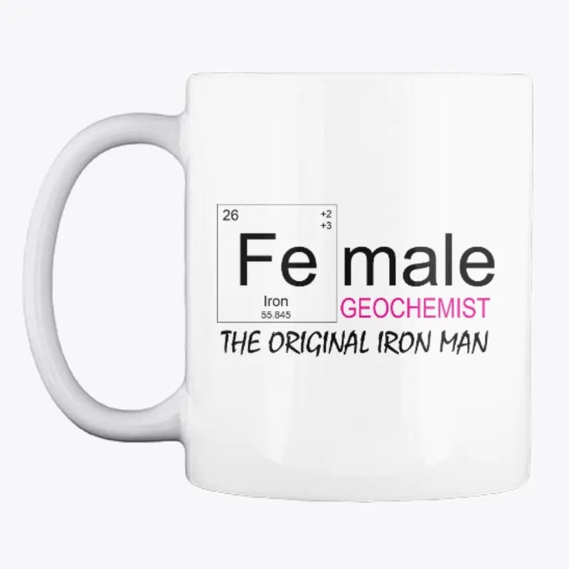 Geochemist mug - Pink